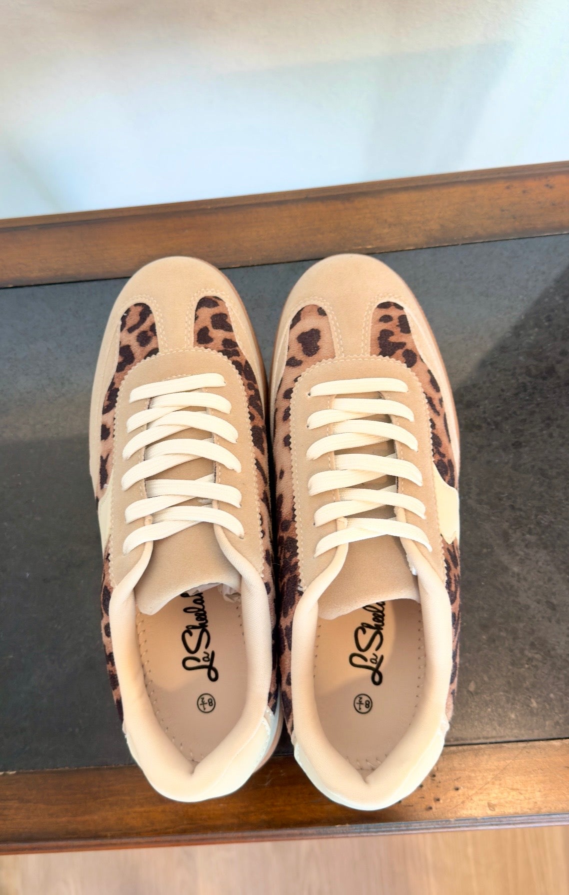 Leopard/Beige Sneaker!
