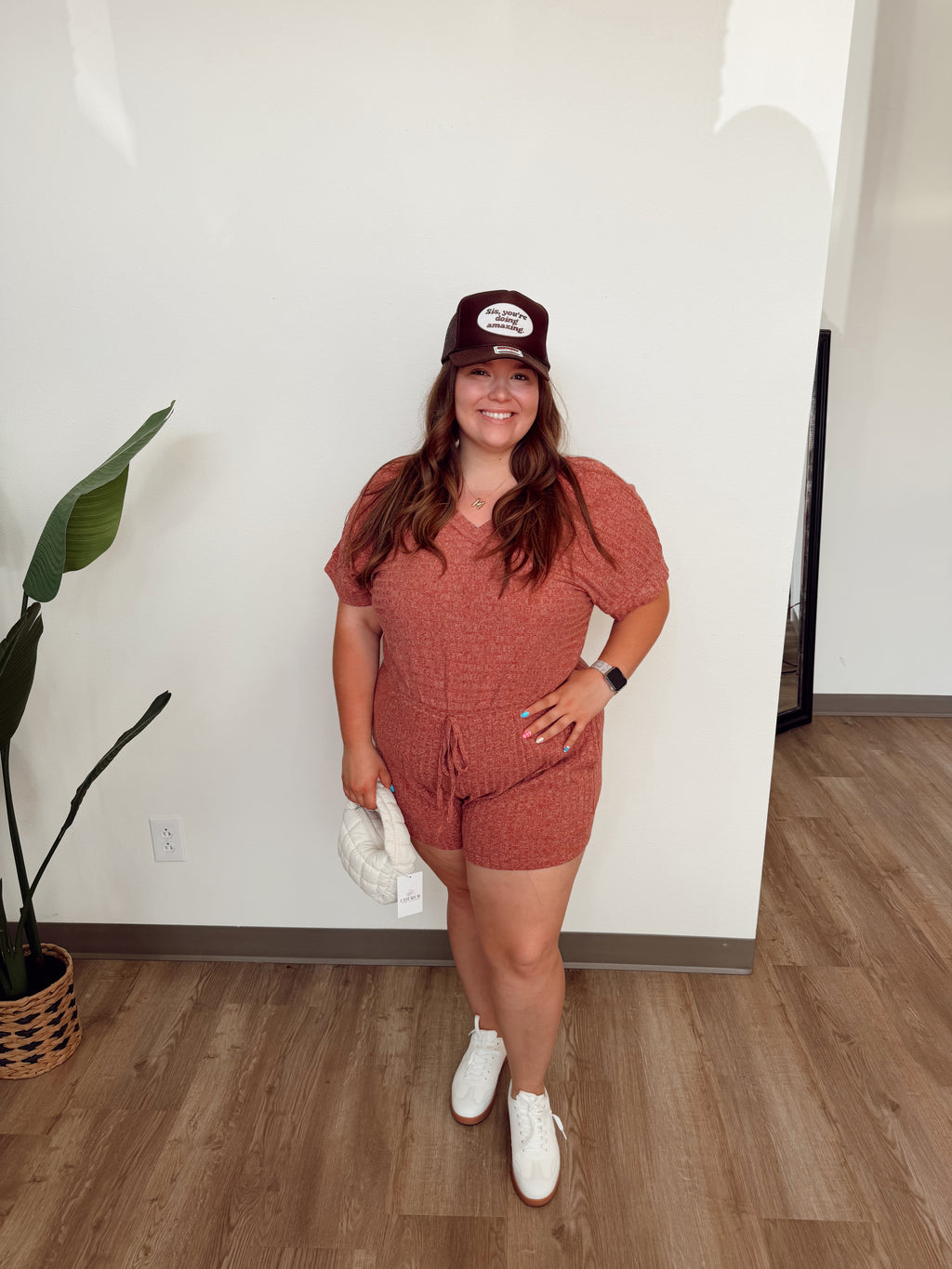 Mitto Romper Plus-Red