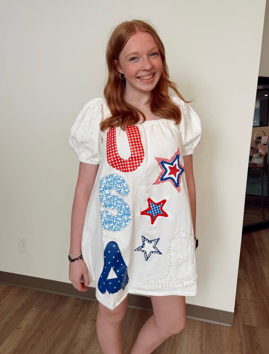 patchwork USA dress!