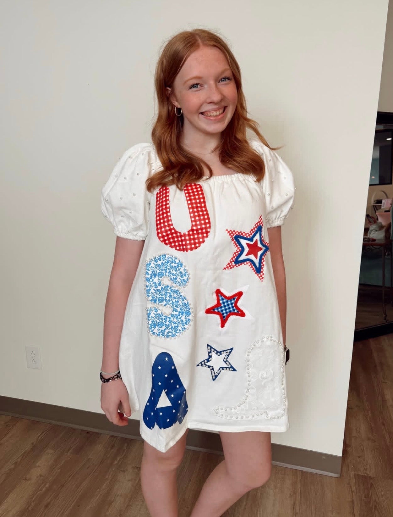 patchwork USA dress!