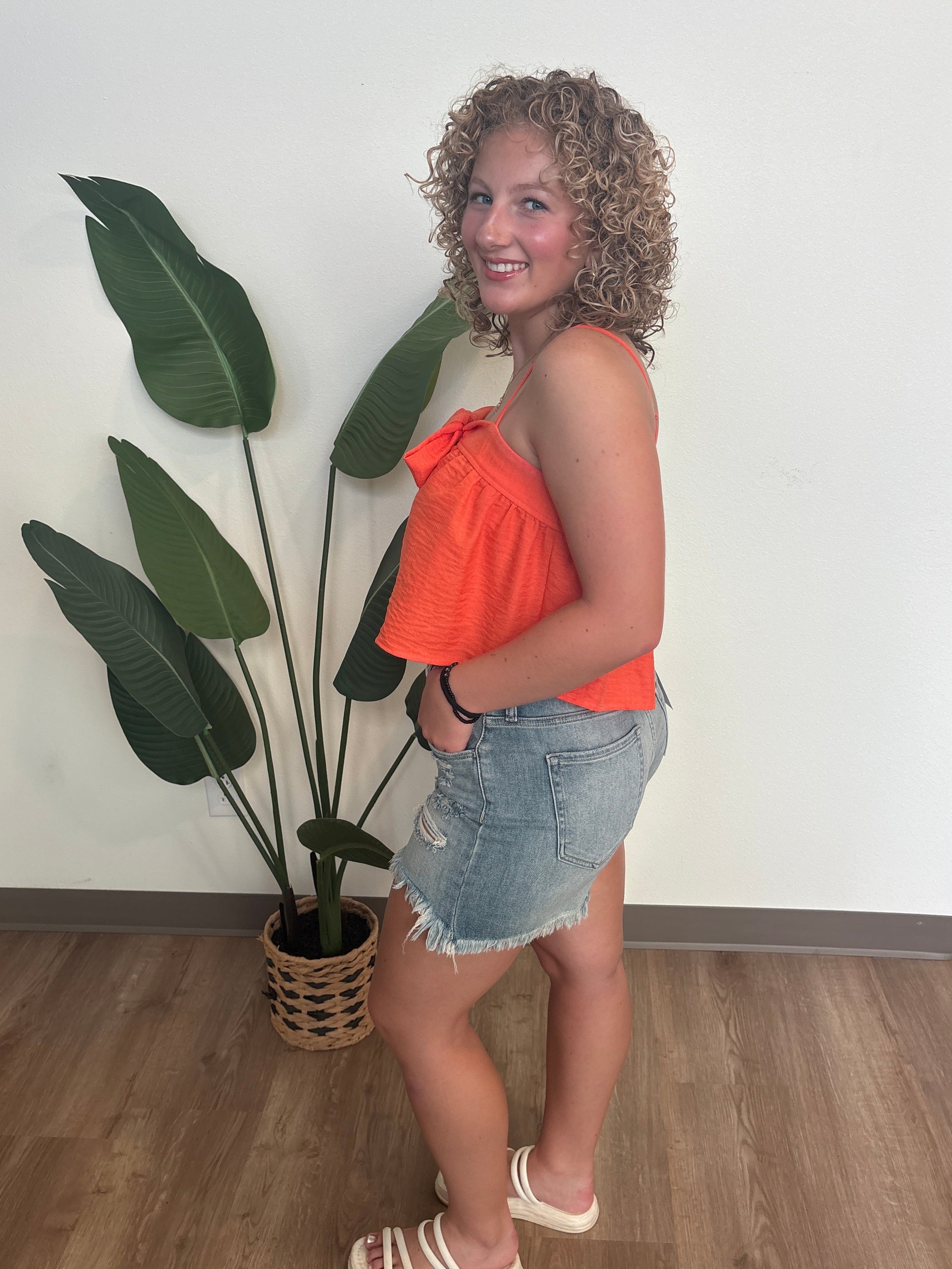 KanCan Cosmic 90's High Rise Shorts