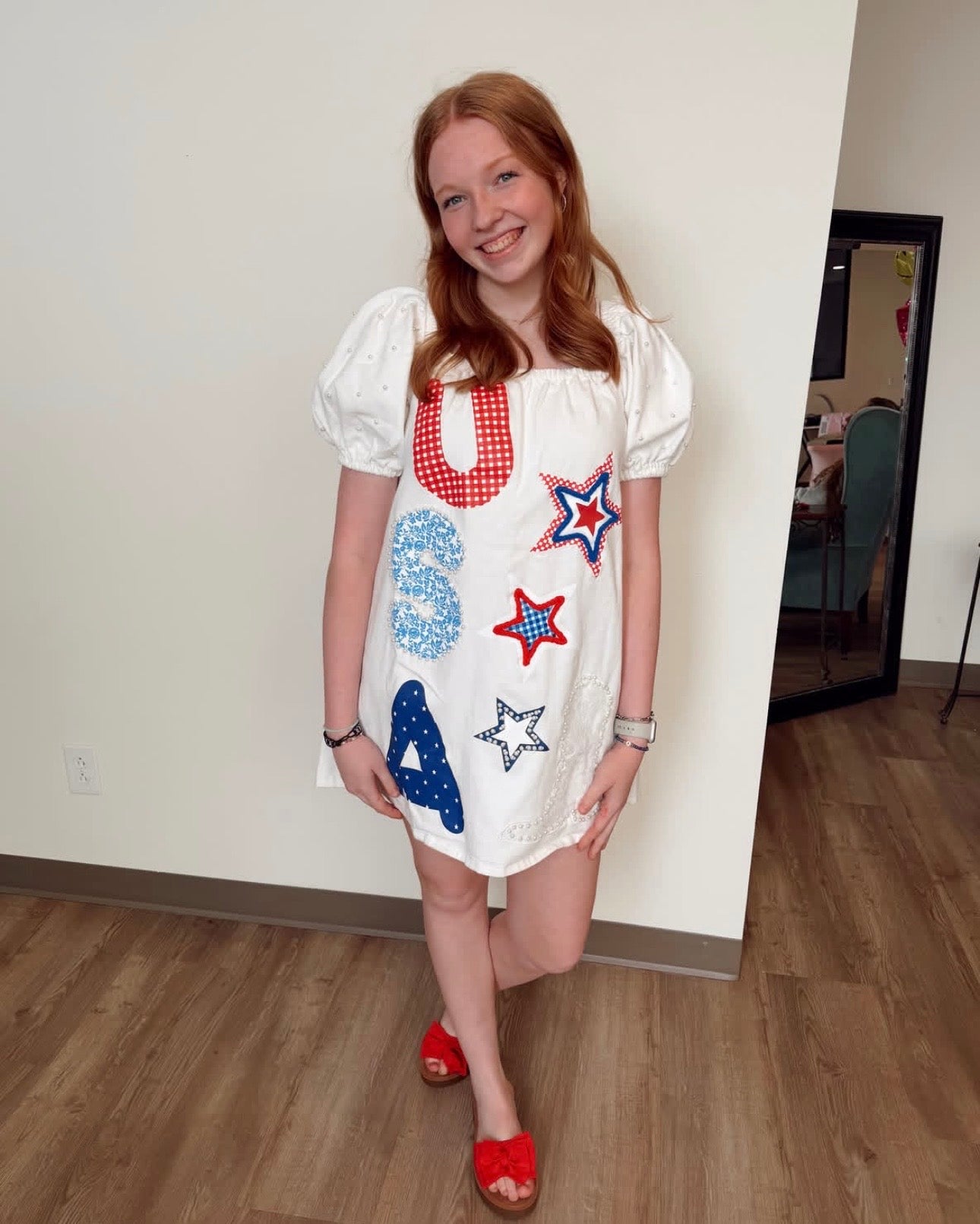 patchwork USA dress!