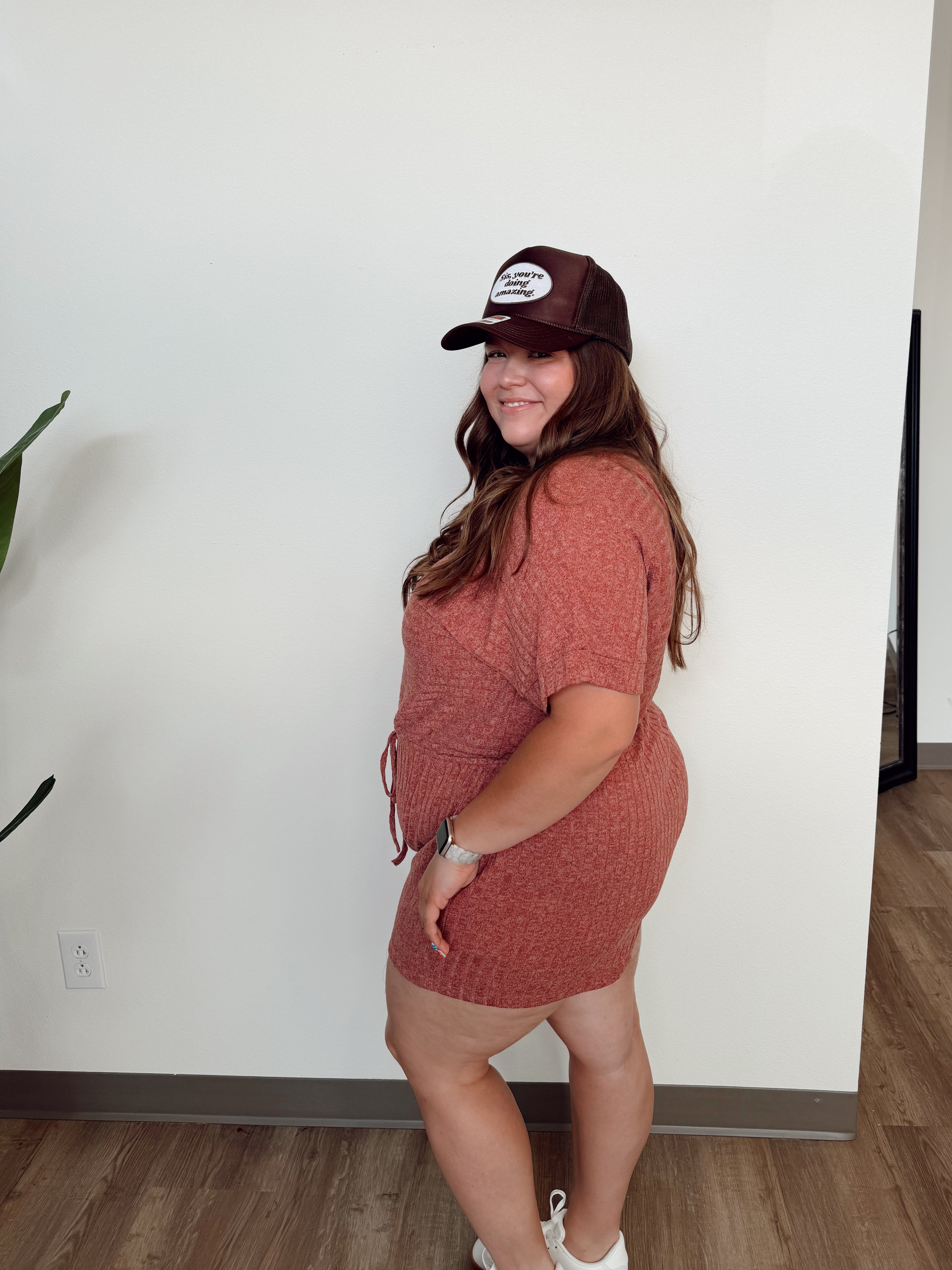 Mitto Romper Plus-Red