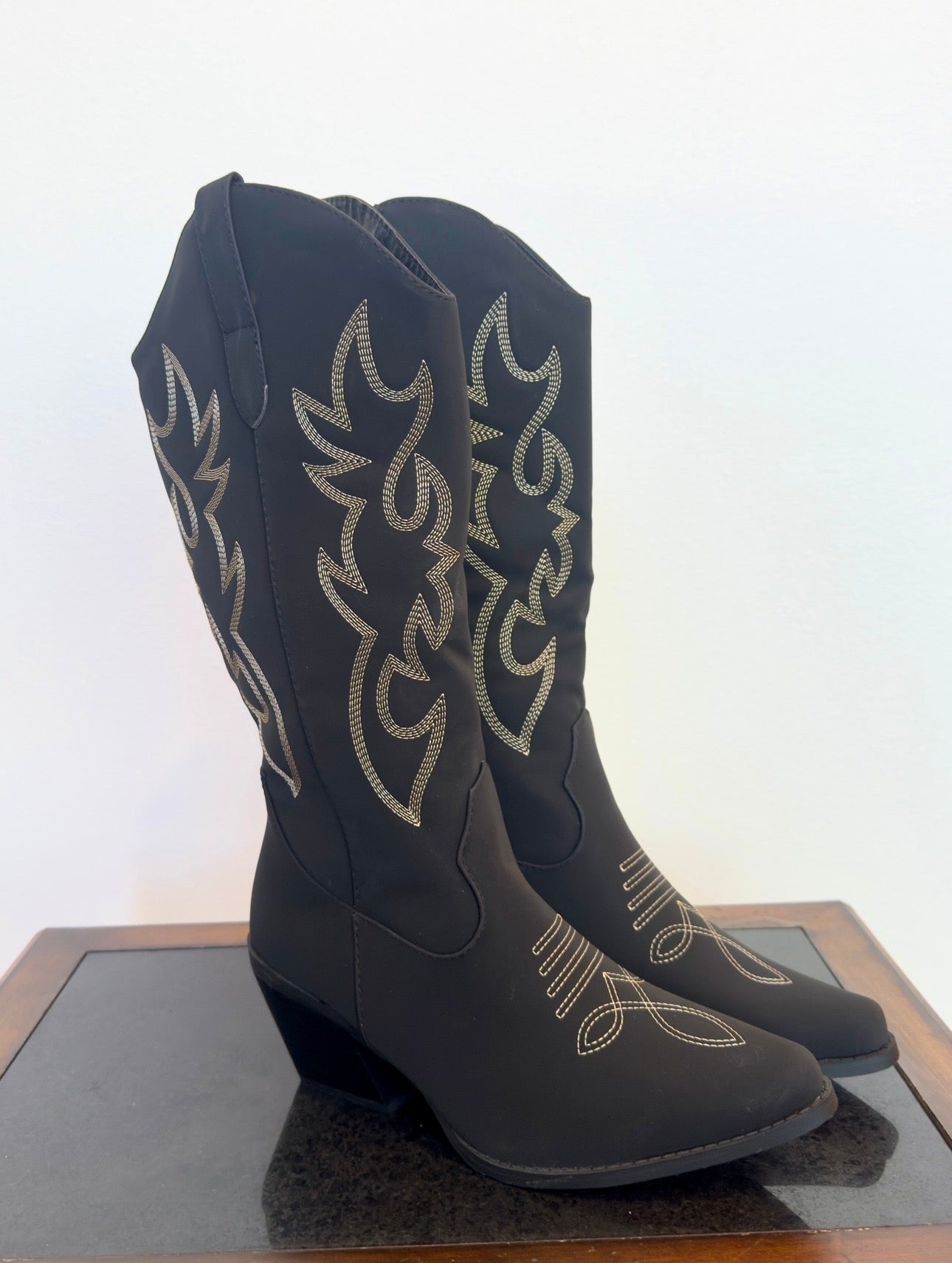 Black Cowgirl Boots