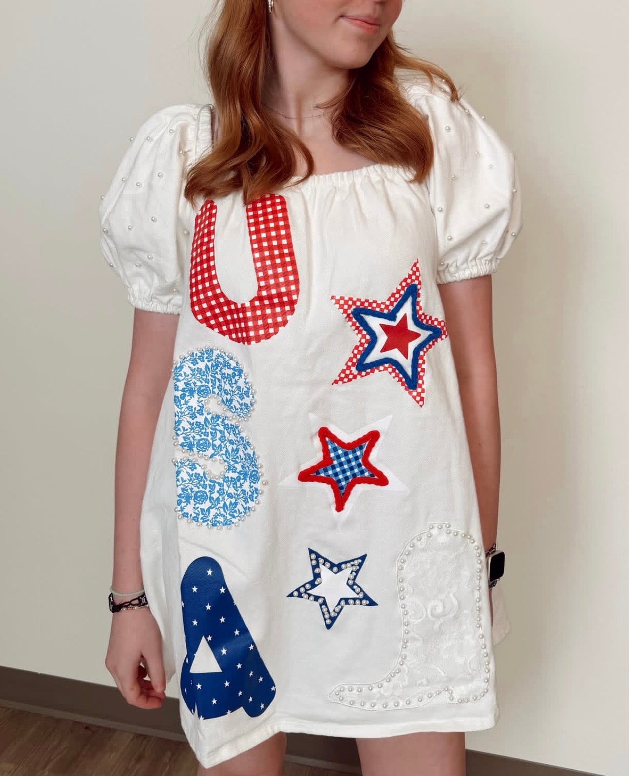 patchwork USA dress!
