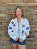 PLC rhinestone star jacket!