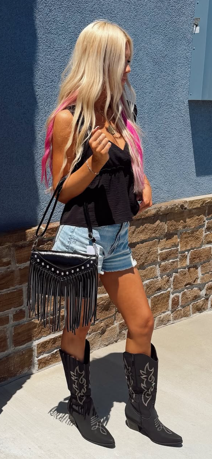 Black Cowgirl Boots