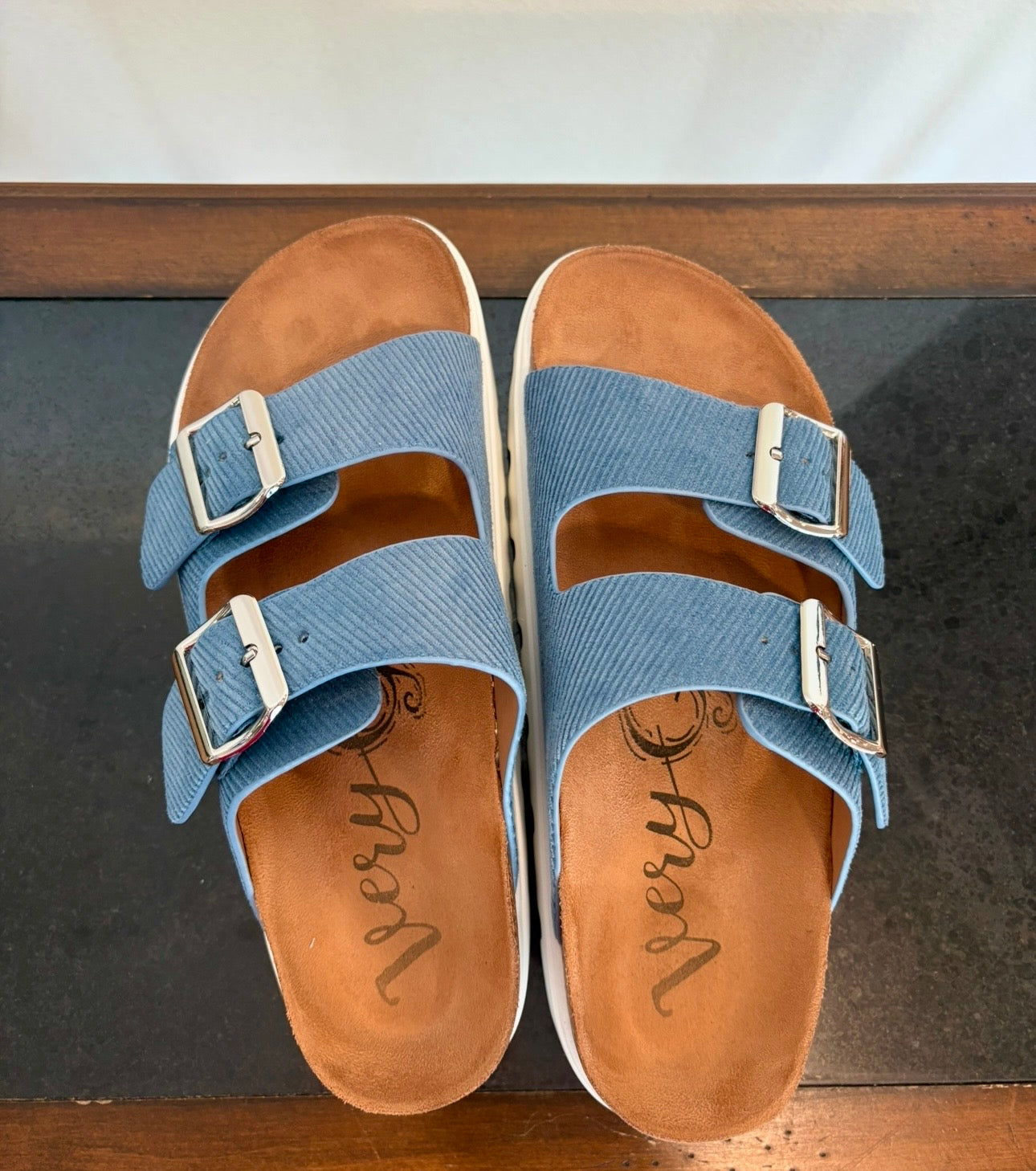 Very G Blue Platforms