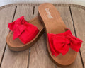 Spray Tan Red Canvas