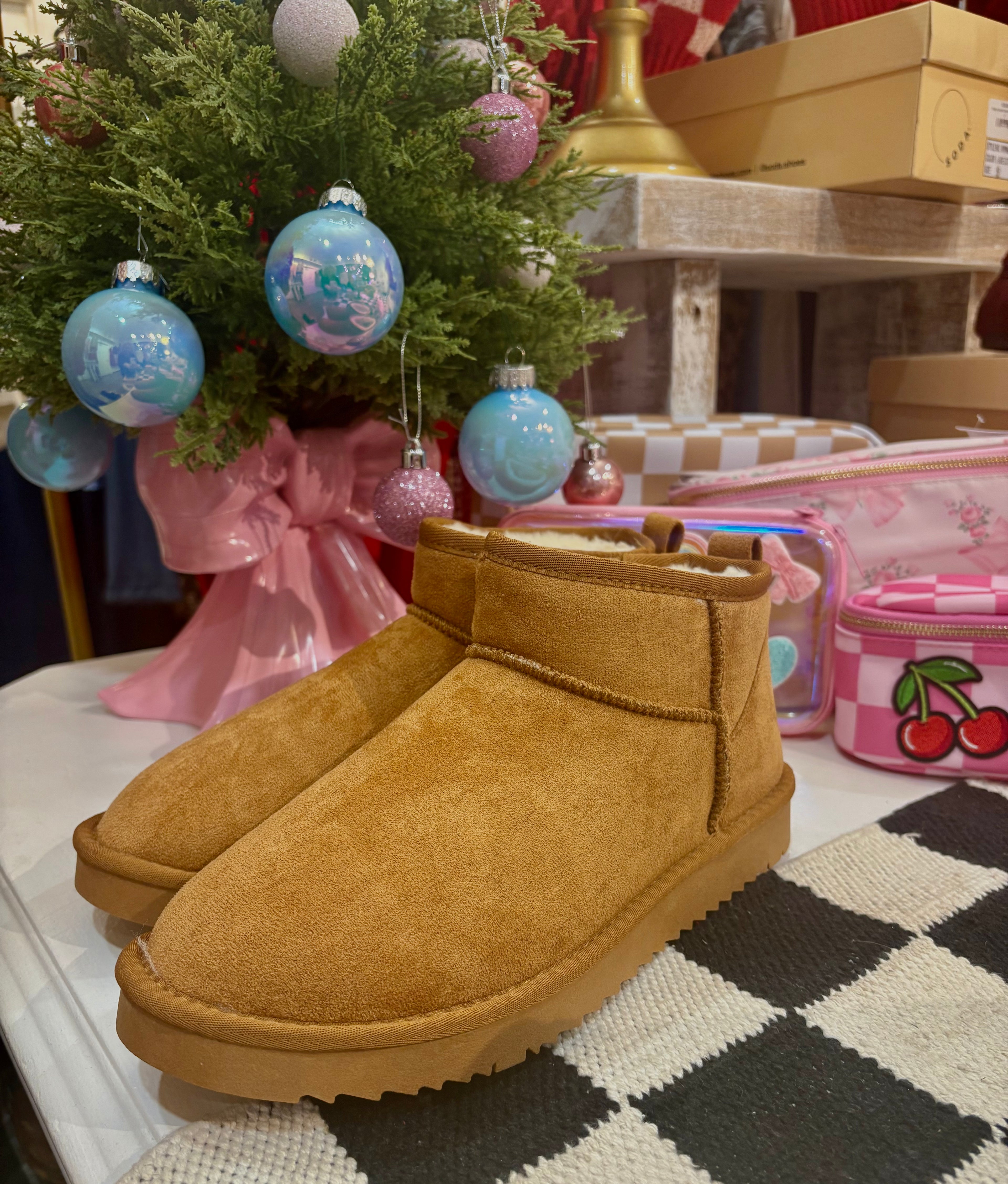 Low Rise Brown Bootie