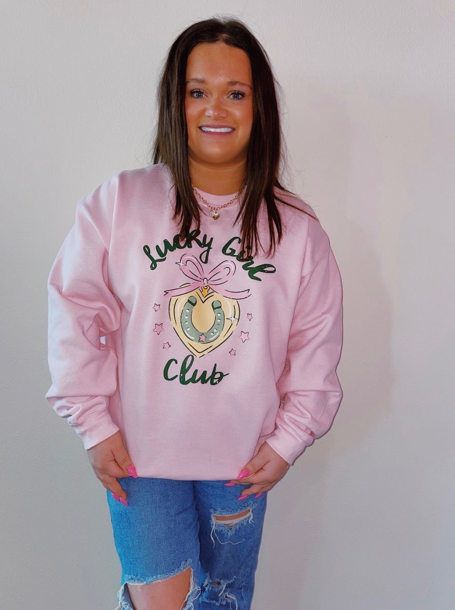 Lucky Girl Club Graphic Crew
