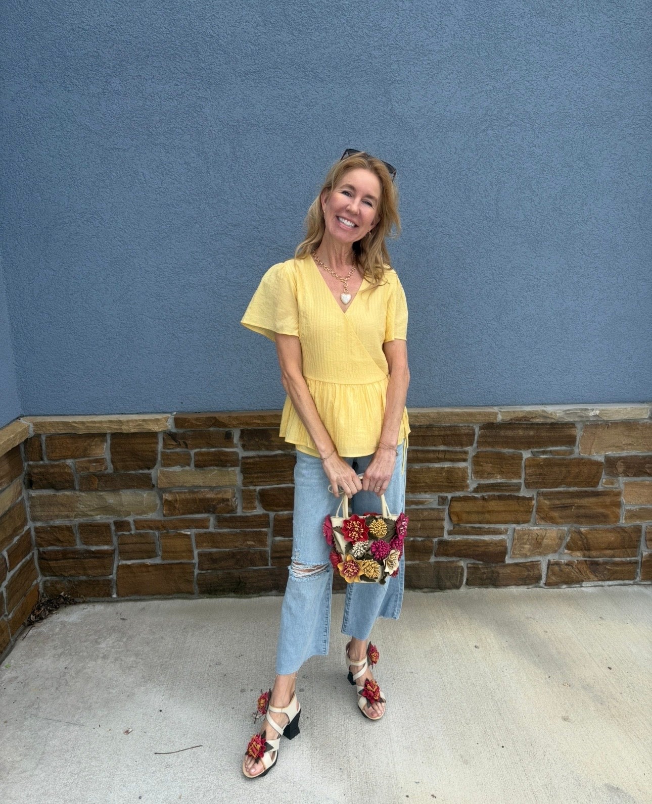 Mitto Butter Yellow Blouse