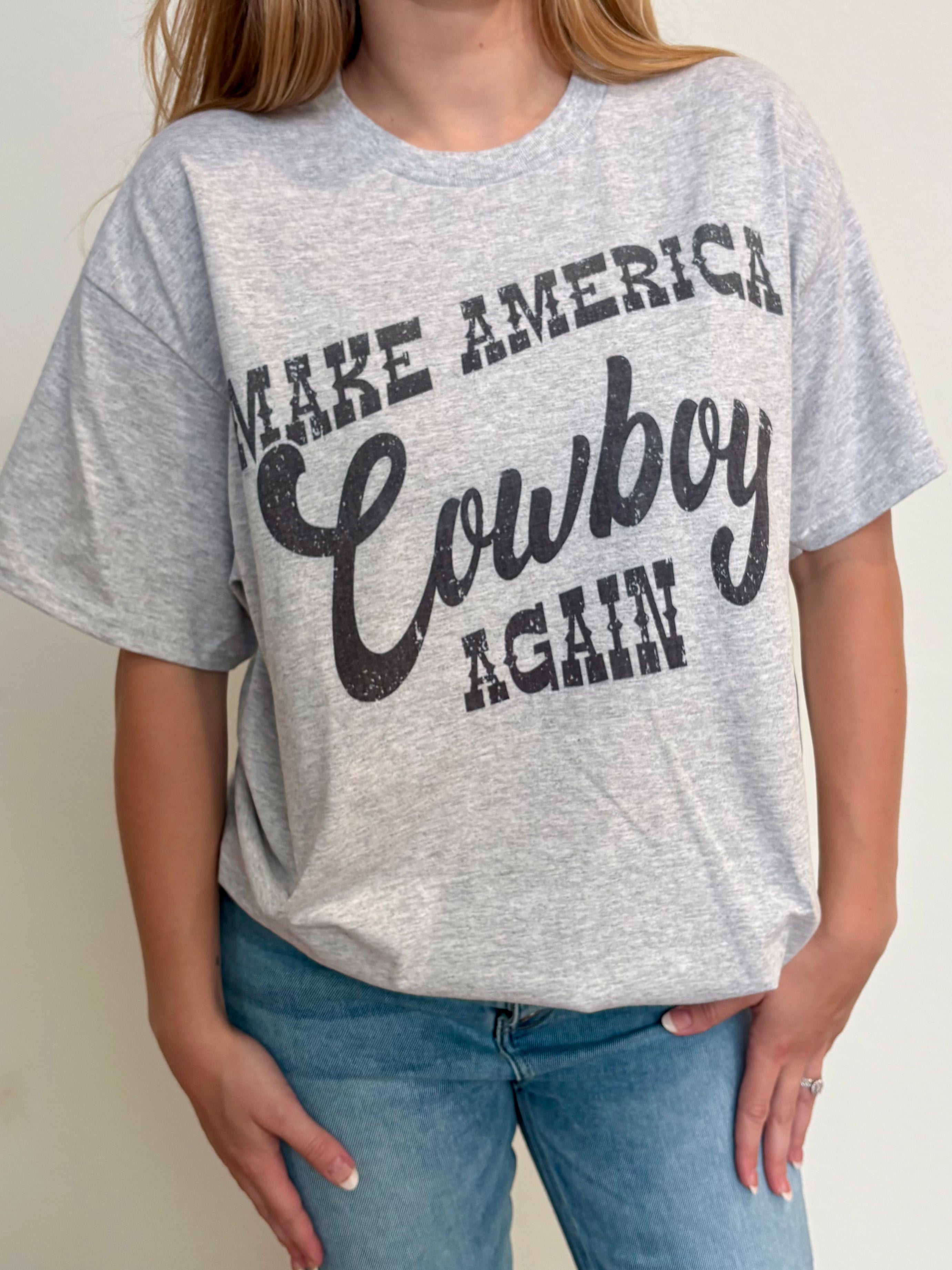 Make America Cowboy Tee