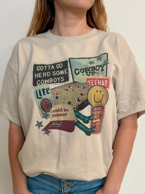 Cowboy Up Tee