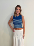 Miroh Blue Stripe Tank