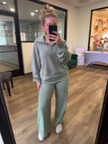 Sage Wide Leg Sweats
