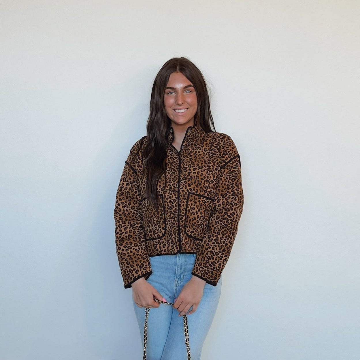 Leopard Puffer Jacket